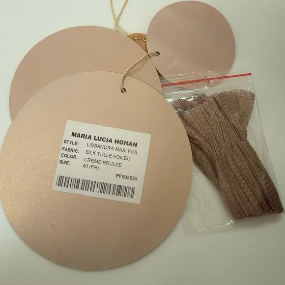 Maria Lucia Hohan “Lissandra” Gown – Creme Brulee – Size 40 (US 6) - Picture 5 of 10